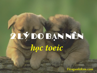 2 LÍ DO BẠN NÊN HỌC TOIEC