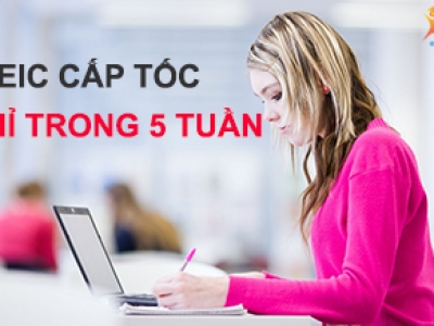 TRUNG TÂM LUYỆN THI TOEIC CẤP TỐC